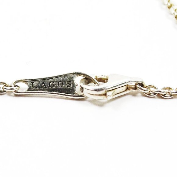 LAGOS Sterling Silver 18k Gold Smoky Topaz Pendant & Chain Necklace - Picture 9 of 11